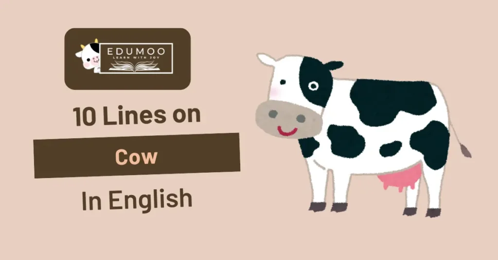 10 Lines On Cow In English