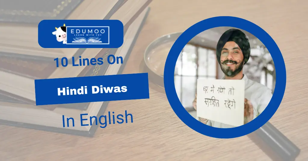 10 Lines On Hindi Diwas In English