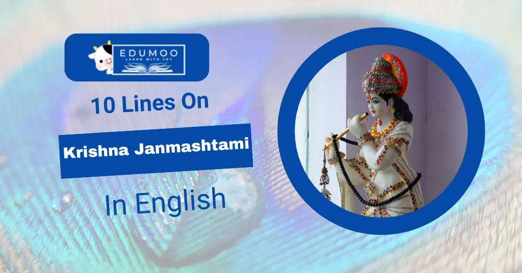 10 Lines On Krishna Janmashtami