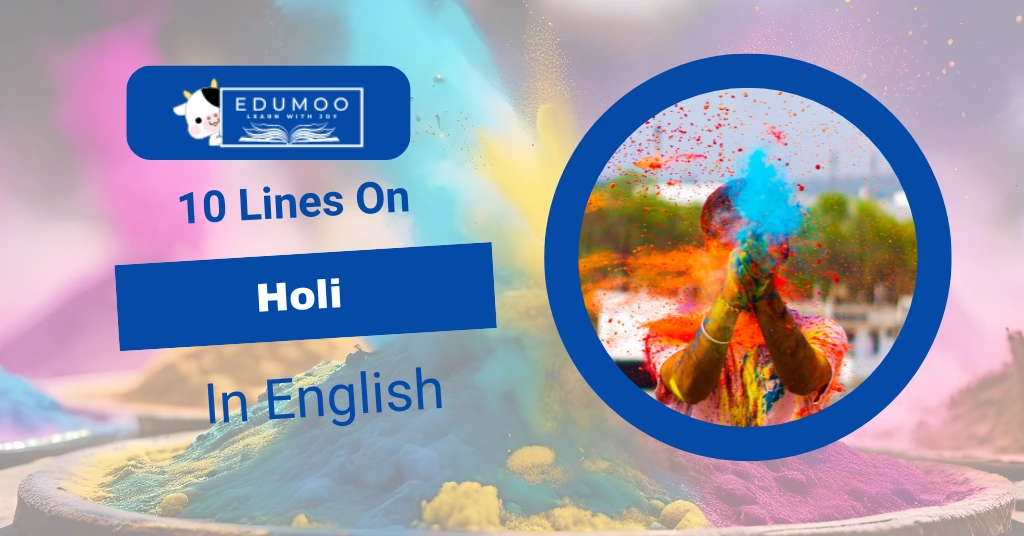 10 lines on Holi